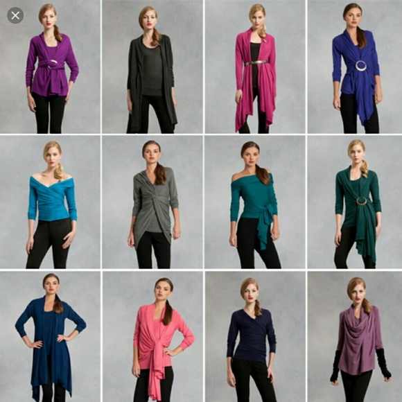 Dkny Multiway Cardigan Sweater 